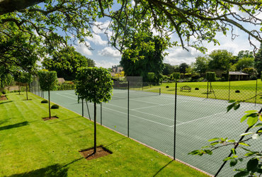 tennis courts view 2